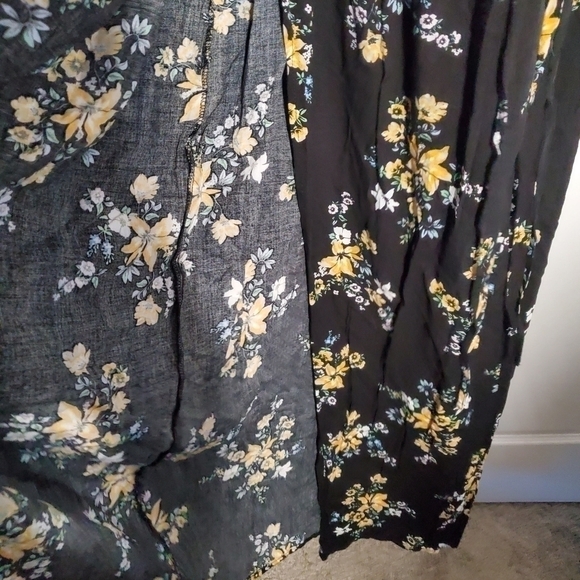 FLORAL Faux Wrap Dress - Picture 3 of 10